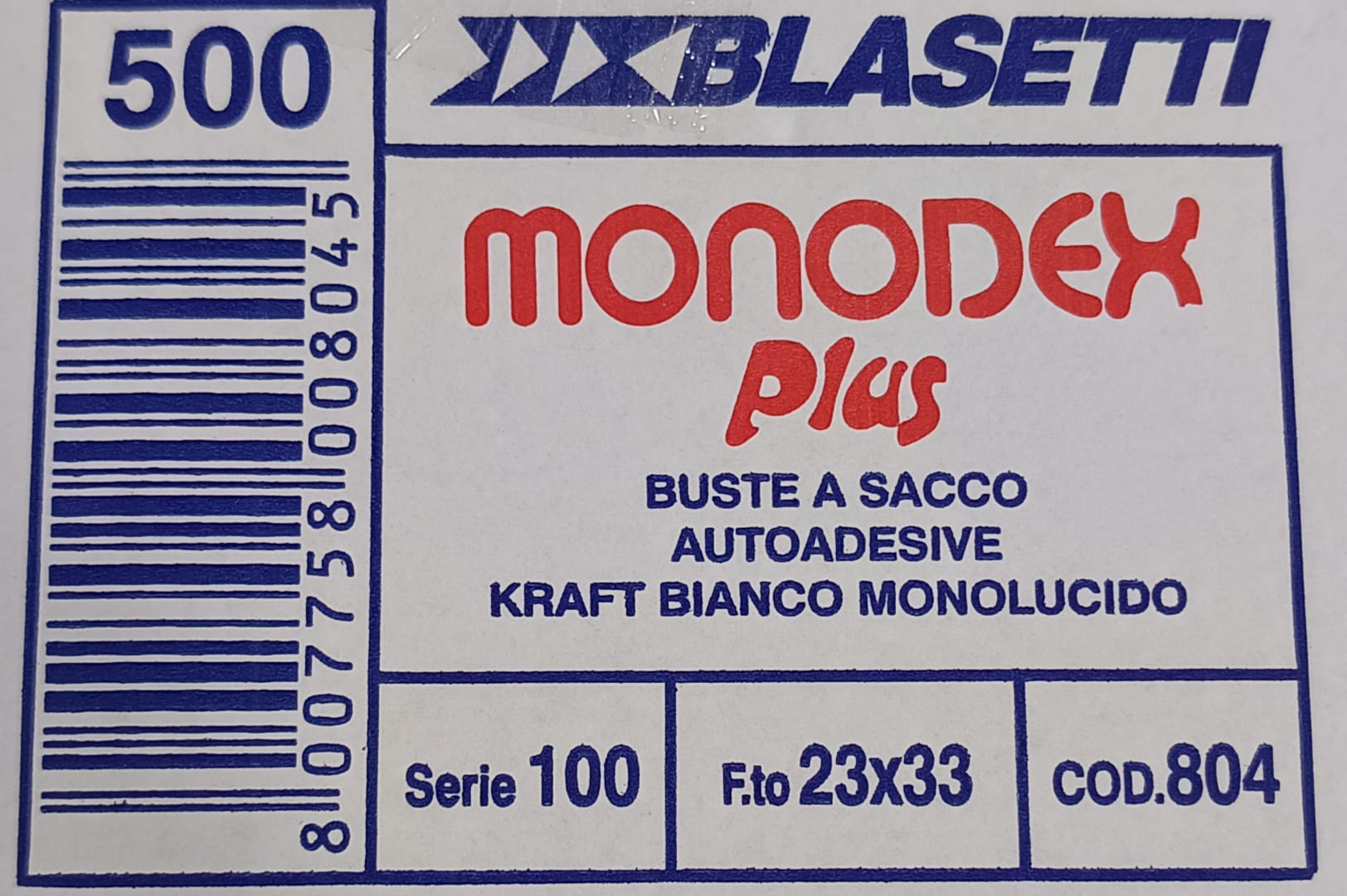 BUSTE MONODEX 804