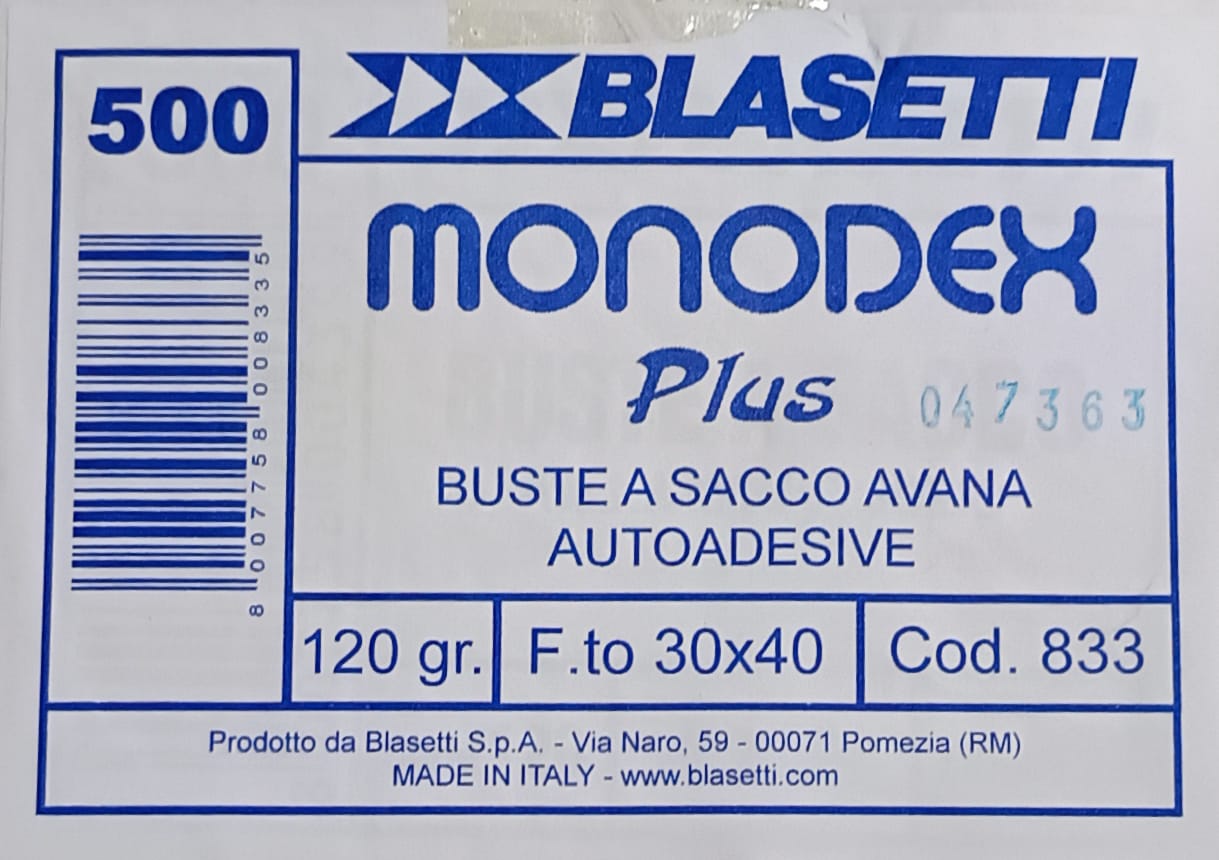 BUSTE MONODEX 833